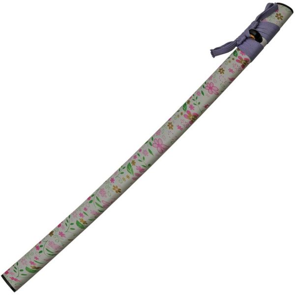 CN926991_add_02.jpg Pastel Spring Katana 30" 1045 Carbon Steel Blade Fixed Sword