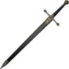 Rite Edge Medieval Crusader Sword 28.5" Satin Stainless Blade