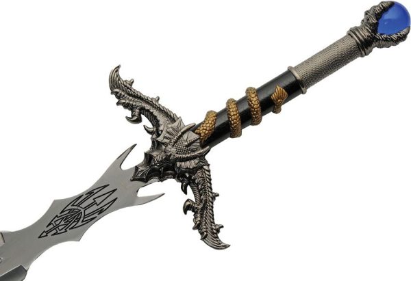 CN927009_add_01.jpg Rite Edge Dragon Gem Sword 24" Satin Stainless Blade Fixed