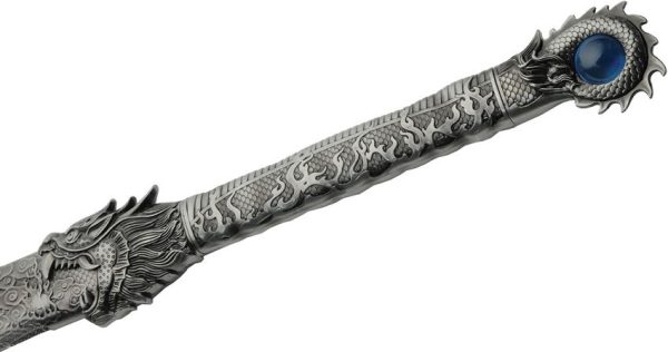 Rite Edge Storm Guardian Sword 28" Blue Blade Fixed Blade