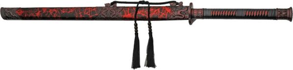 CN927016_add_01.jpg Rite Edge Blood Tide Samurai Sword 28.75" Blade Black Red