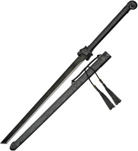 CN927018.jpg Rite Edge Shadow Guardian Samurai Sword 28.35" Blade Black