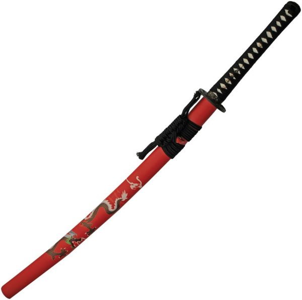 Rite Edge Lucky Dragon Samurai Sword 38" Carbon Steel Blade