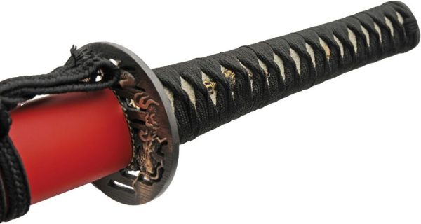 Rite Edge Lucky Dragon Samurai Sword 38" Carbon Steel Blade