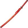 China Made Gold Dragon Samurai Red Carbon Steel