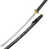 China Made Double Dragon Samurai Black Carbon Steel