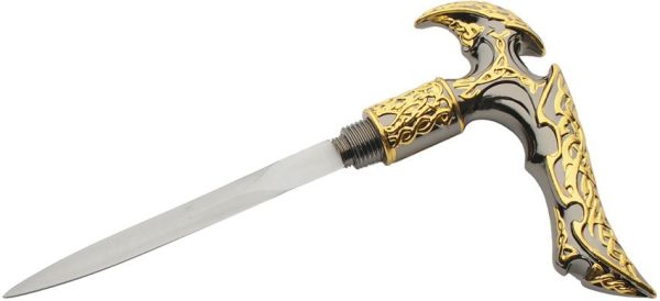 China Made Adjustable Knot Sword Cane Stainless Steel