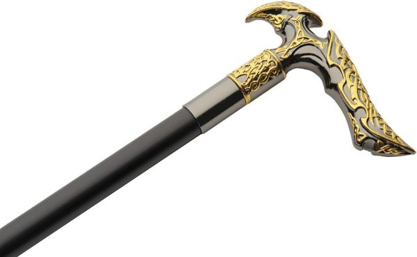 China Made Adjustable Knot Sword Cane Stainless Steel