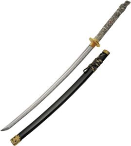 CN927040.jpg Snow Dragon Samurai Sword 28" 1045 Carbon Steel Blade