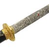 Snow Dragon Samurai Sword 28" 1045 Carbon Steel Blade
