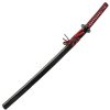 CN927041_add_01.jpg Red Decorative Samurai Sword 27.5" 1045 Carbon Steel Blade