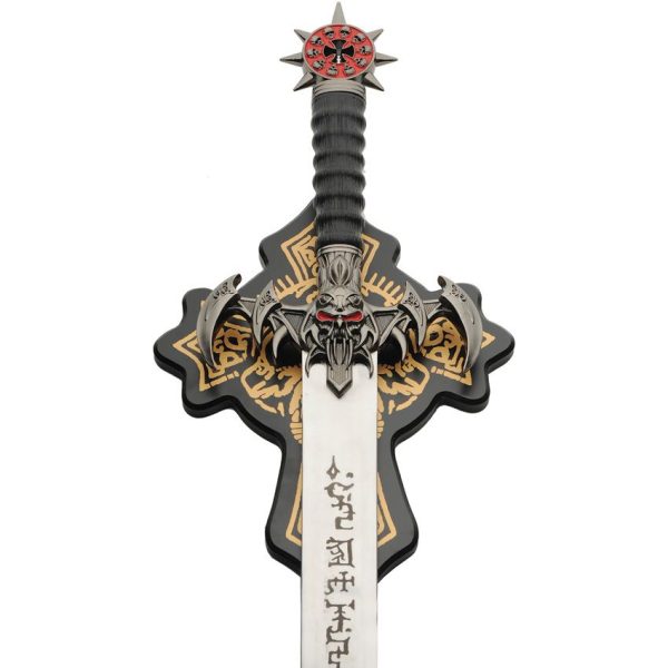 Doom Flayer Sword 30" Satin Stainless Blade Fixed Blade