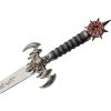 Doom Flayer Sword 30" Satin Stainless Blade Fixed Blade