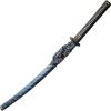 Feather Samurai Sword 28" 1045 Carbon Steel Blade Fixed Blade