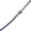 Royalty Katana 28" 1045 Carbon Steel Blue Blade Fixed Sword