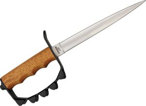 CO039.jpg Combat Ready 1917 Trench Knife - Wood Handle Knuckle Guard