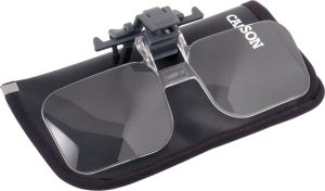 COCF10.jpg Carson Optics Clip & Flip 1.5x Magnifier - Hands Free