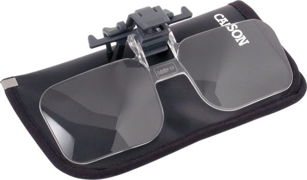 COCF10.jpg Carson Optics Clip & Flip 1.5x Magnifier - Hands Free