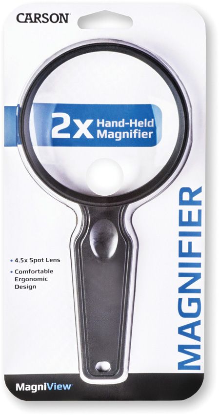 CODS36_add_01.jpg Carson Optics MagniView Handheld Magnifier - 4.5x Spot Lens