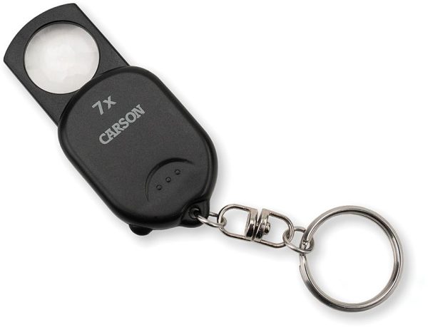 COGN70.jpg Carson Optics Pop Up Keychain Magnifier - 7x Retractible