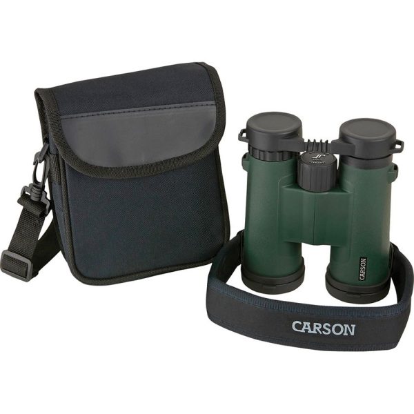 Carson Optics 10x42 Roof Prism Binoculars Waterproof