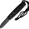 COL108.jpg Colonial Auto Ranger Button Lock Black Finish Tanto