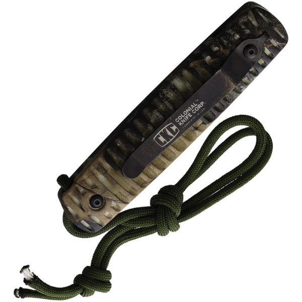 Colonial Auto Ranger Button Lock Camo Satin Tanto