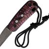 Colonial Auto CKC Series Pink Camo Button Lock Knife