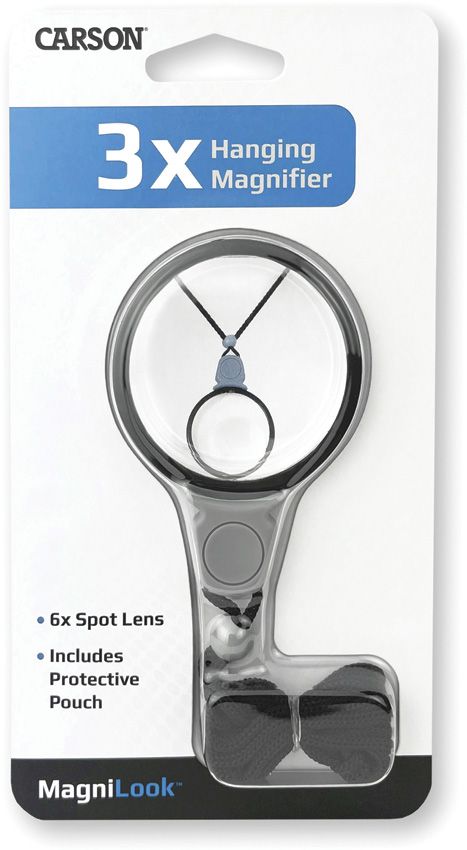 Carson Optics MagniLook Pendant Magnifier 3x Lens