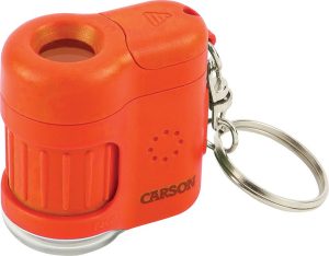 Carson Optics MicroMini 20x Pocket Microscope Orange