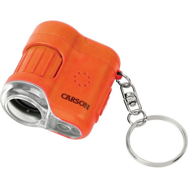 Carson Optics MicroMini 20x Pocket Microscope Orange