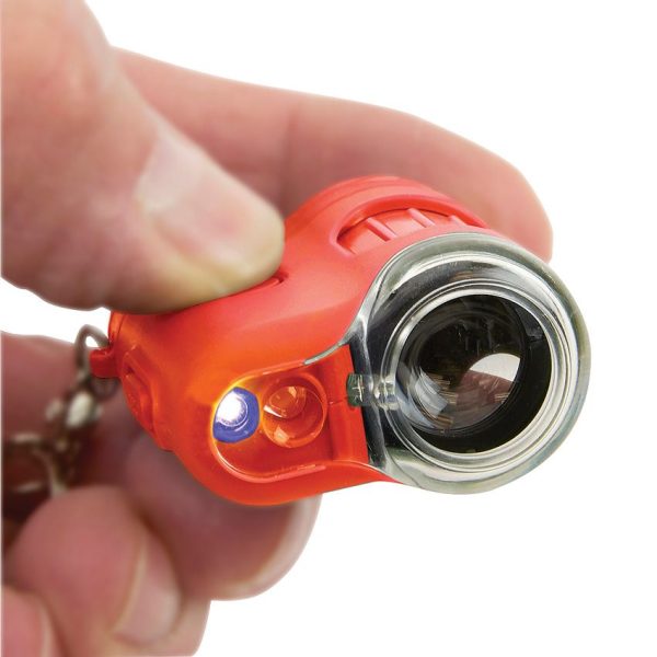 Carson Optics MicroMini 20x Pocket Microscope Orange