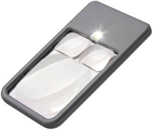 Carson Optics Pocket Magnifier LED - Triple Power