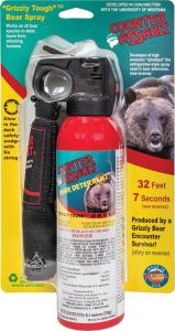 COU7025.jpg Counter Assault Bear Spray 8.1oz Jogger Holster
