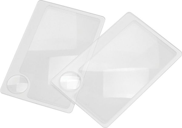 Carson Optics Twin Pack Pocket Magnifier 6x
