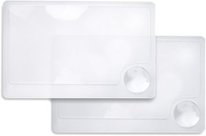 COWM21.jpg Carson Optics Credit Card Magnifier 2.5x Dual Pack