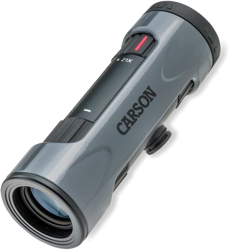 Carson Optics 7x21 Mono Zoom Monocular w/ Case