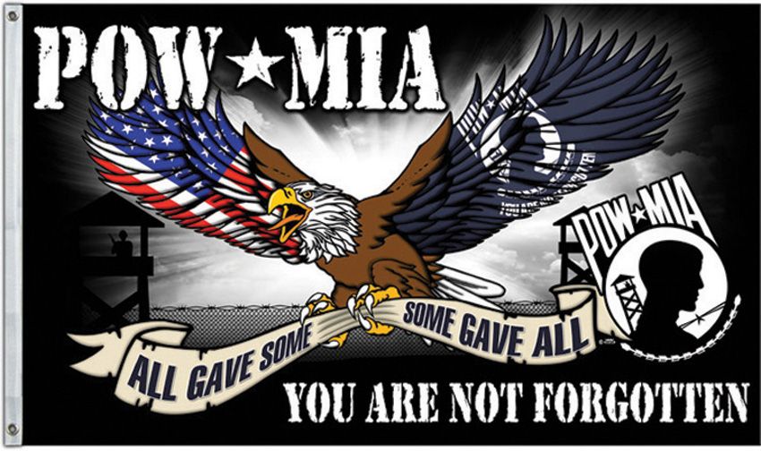 Flags POW MIA 3' x 5' Polyester Flag