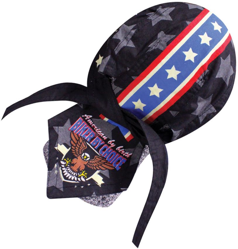 Danbanna Vintage Americana Bandana with Terry Cloth Sweatband