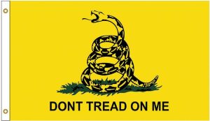 CPS43858.jpg Flags Gadsden Don't Tread On Me 3x5 Grommets