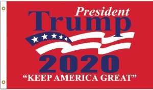 Flags Trump 2020 Flag 3x5 Metal Grommets