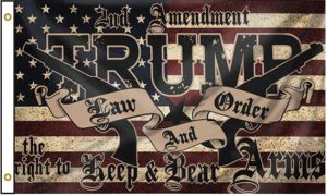 Flags 2nd Amendment Trump Flag 3 x 5 Feet