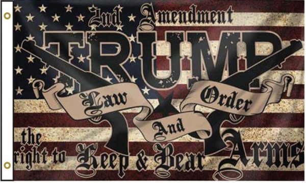 Flags 2nd Amendment Trump Flag 3 x 5 Feet