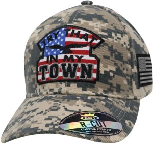 CPS49133.jpg Try That In My Town Embroidered Six Panel Cap - Camo