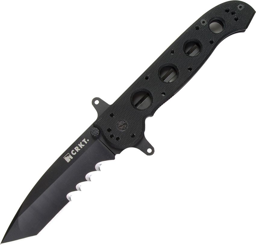 CRKT M16 Big Dog Special Forces Folding Knife 4" Black Tanto Blade