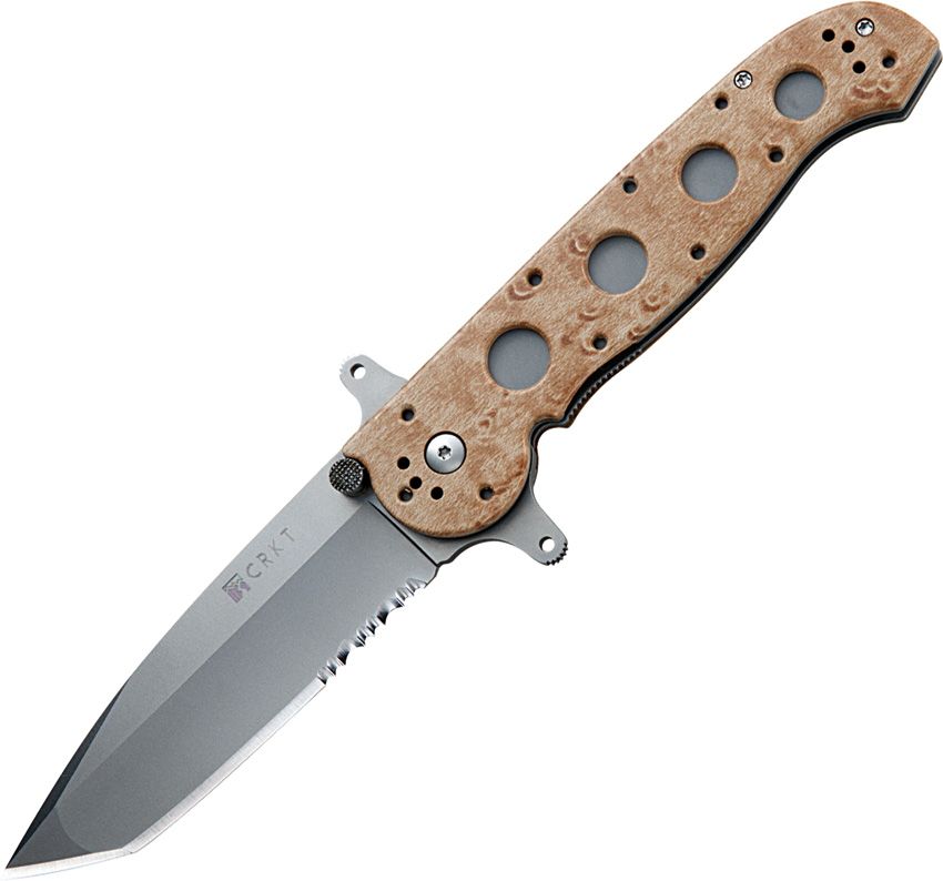 CR14ZSF.jpg CRKT M16 Special Forces Folding Knife 4" AUS-8 Tanto Camo