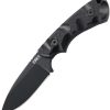 CRKT Siwi Fixed Blade Knife - Black G10