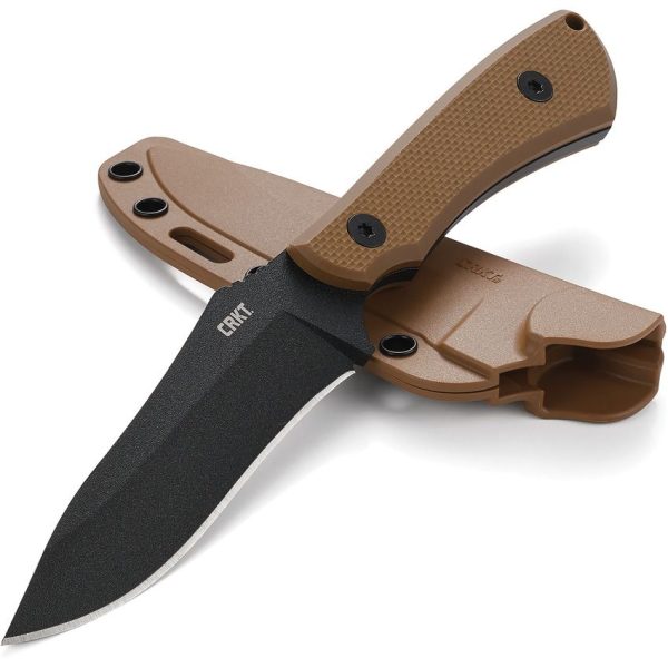 CRKT Ramadi Coyote Brown Fixed Blade Knife