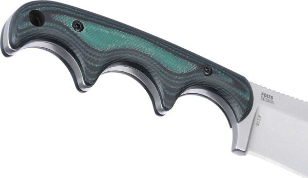 CRKT Minimalist Nessmuk D2 Fixed Blade - Micarta Handle