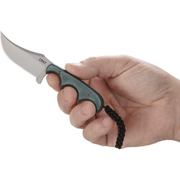 CRKT Minimalist Persian 8Cr13MoV Curved Blade Neck Knife